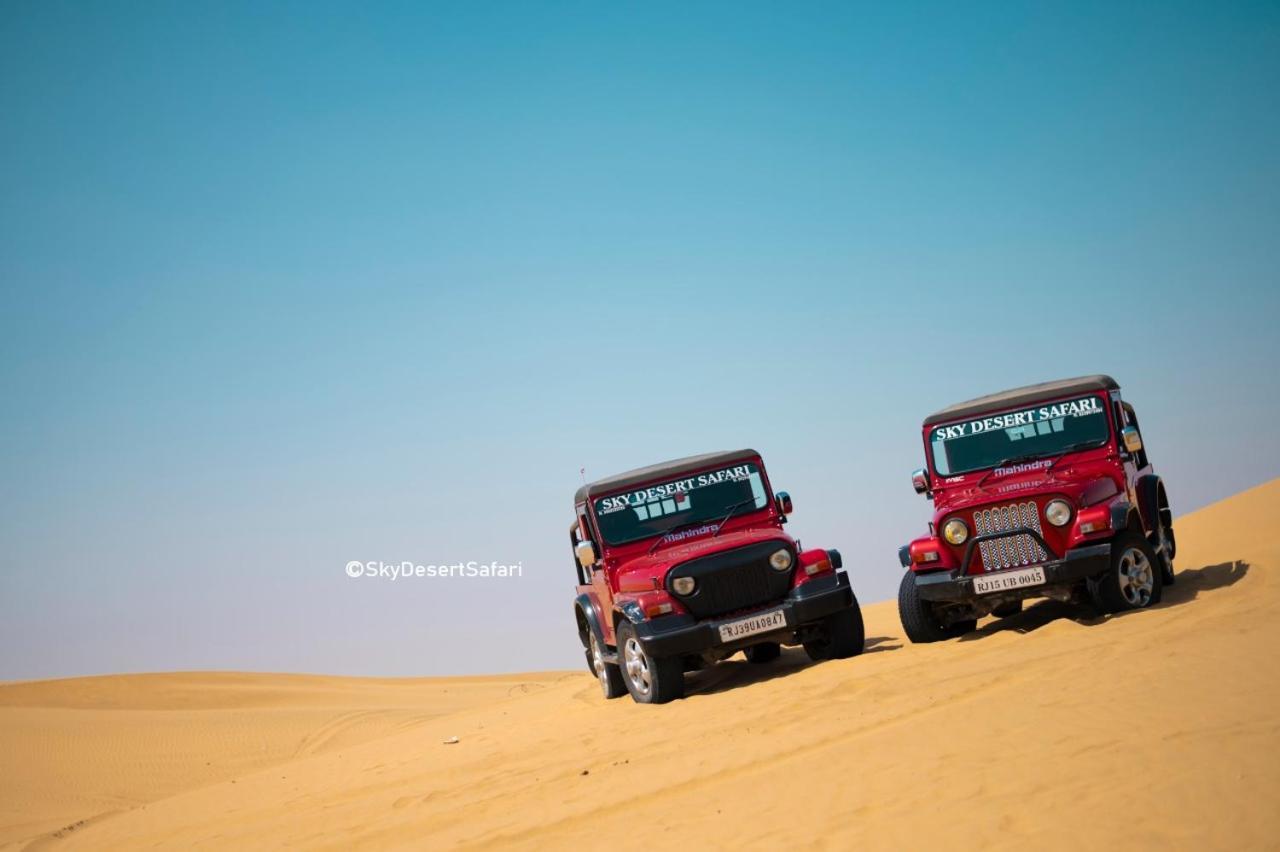 Sky Desert Safari Camp Jaisalmer Exterior foto