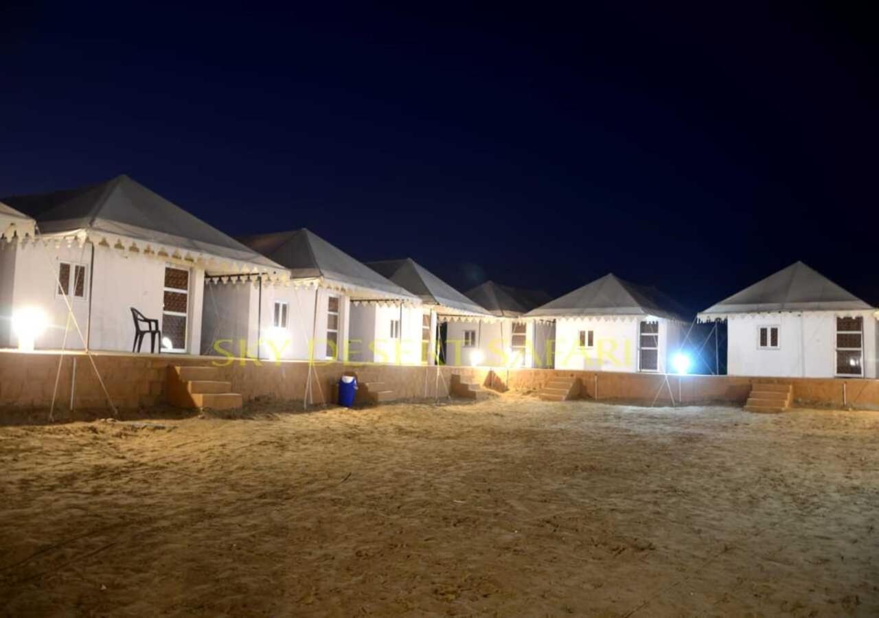 Sky Desert Safari Camp Jaisalmer Exterior foto