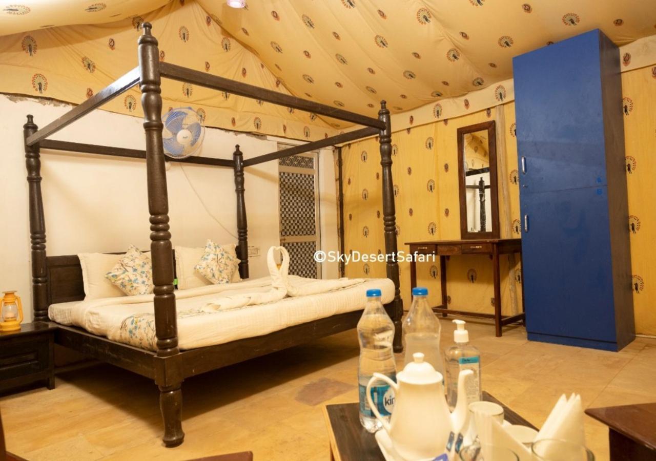Sky Desert Safari Camp Jaisalmer Exterior foto