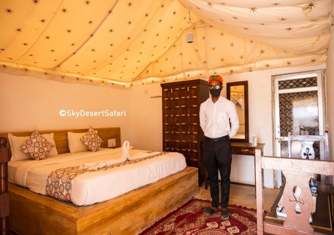 Sky Desert Safari Camp Jaisalmer Exterior foto