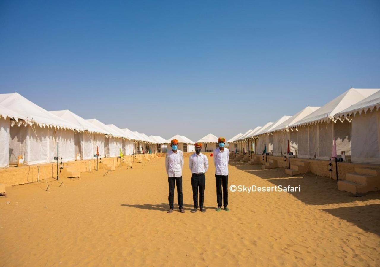 Sky Desert Safari Camp Jaisalmer Exterior foto