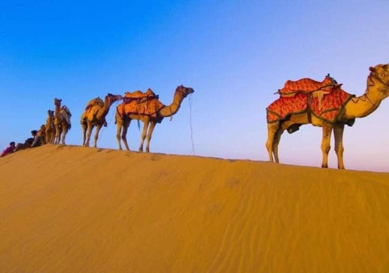 Sky Desert Safari Camp Jaisalmer Exterior foto