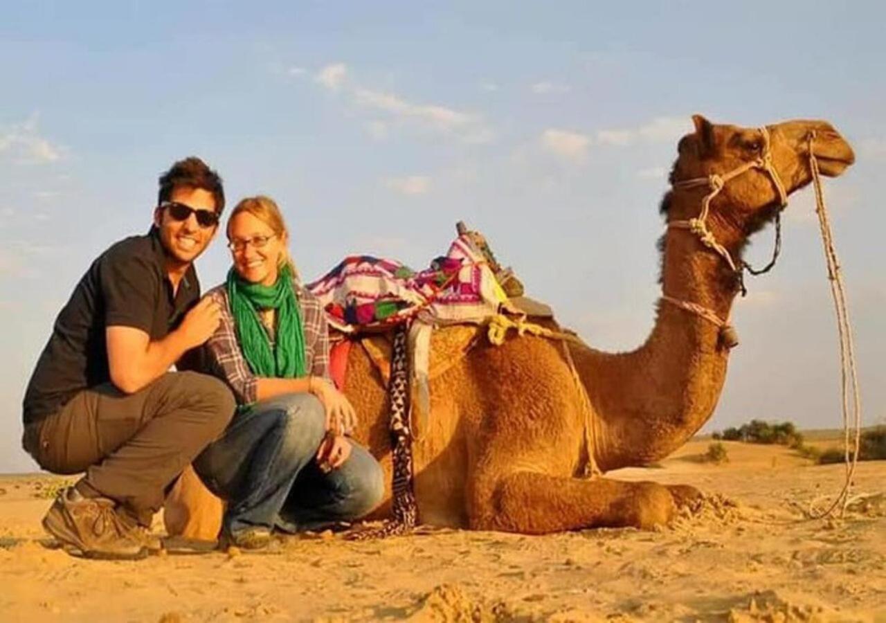 Sky Desert Safari Camp Jaisalmer Exterior foto