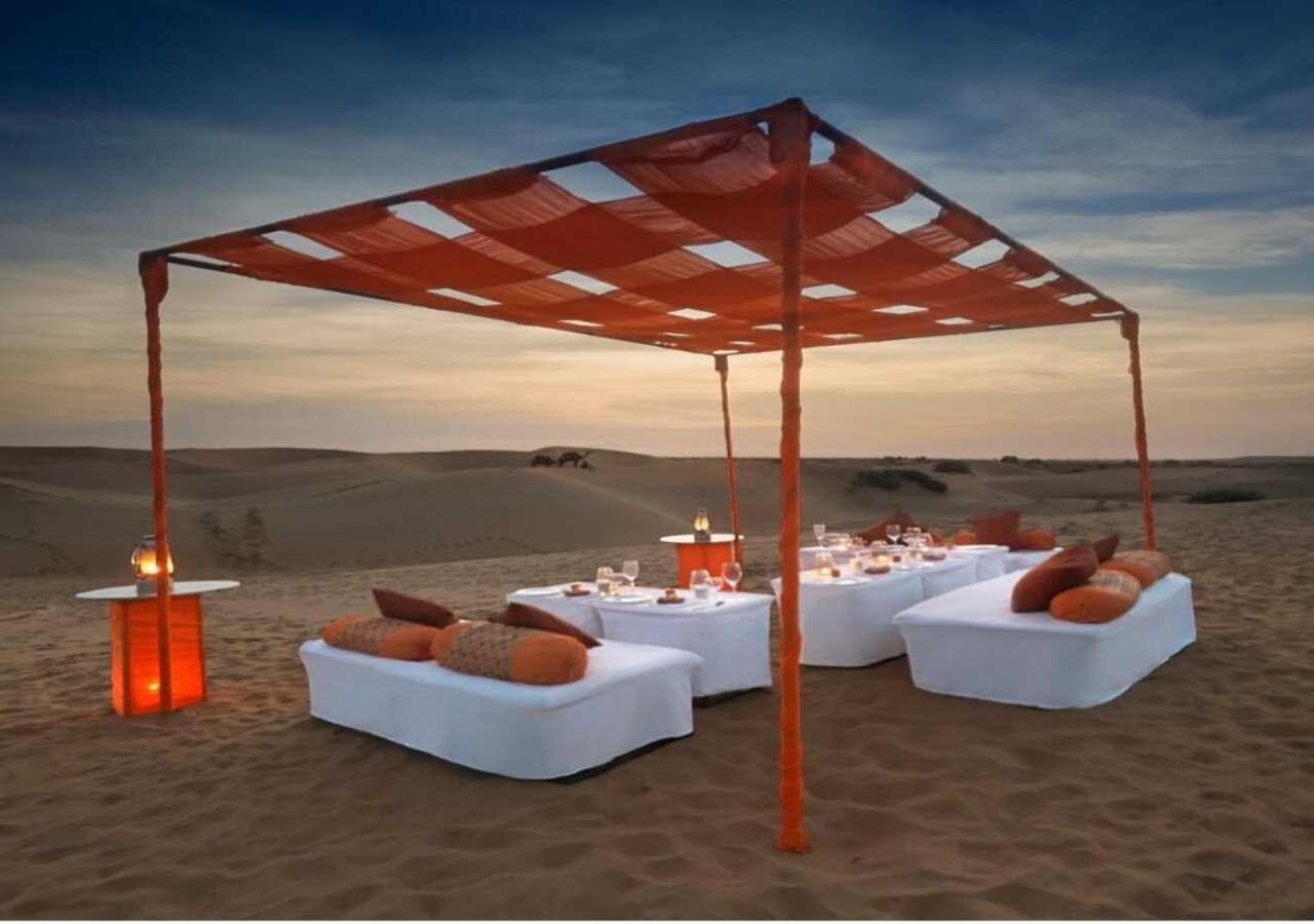 Sky Desert Safari Camp Jaisalmer Exterior foto