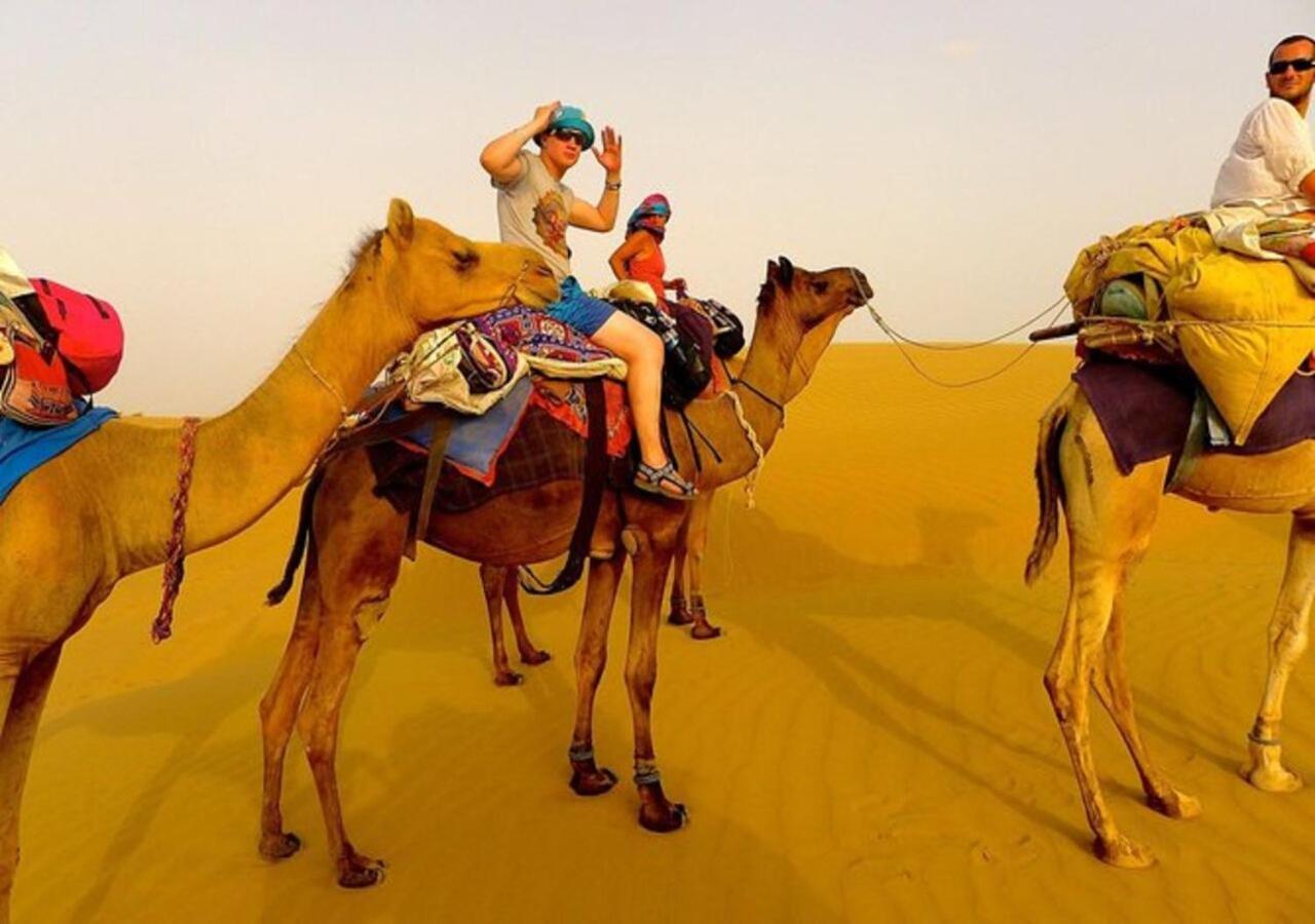 Sky Desert Safari Camp Jaisalmer Exterior foto