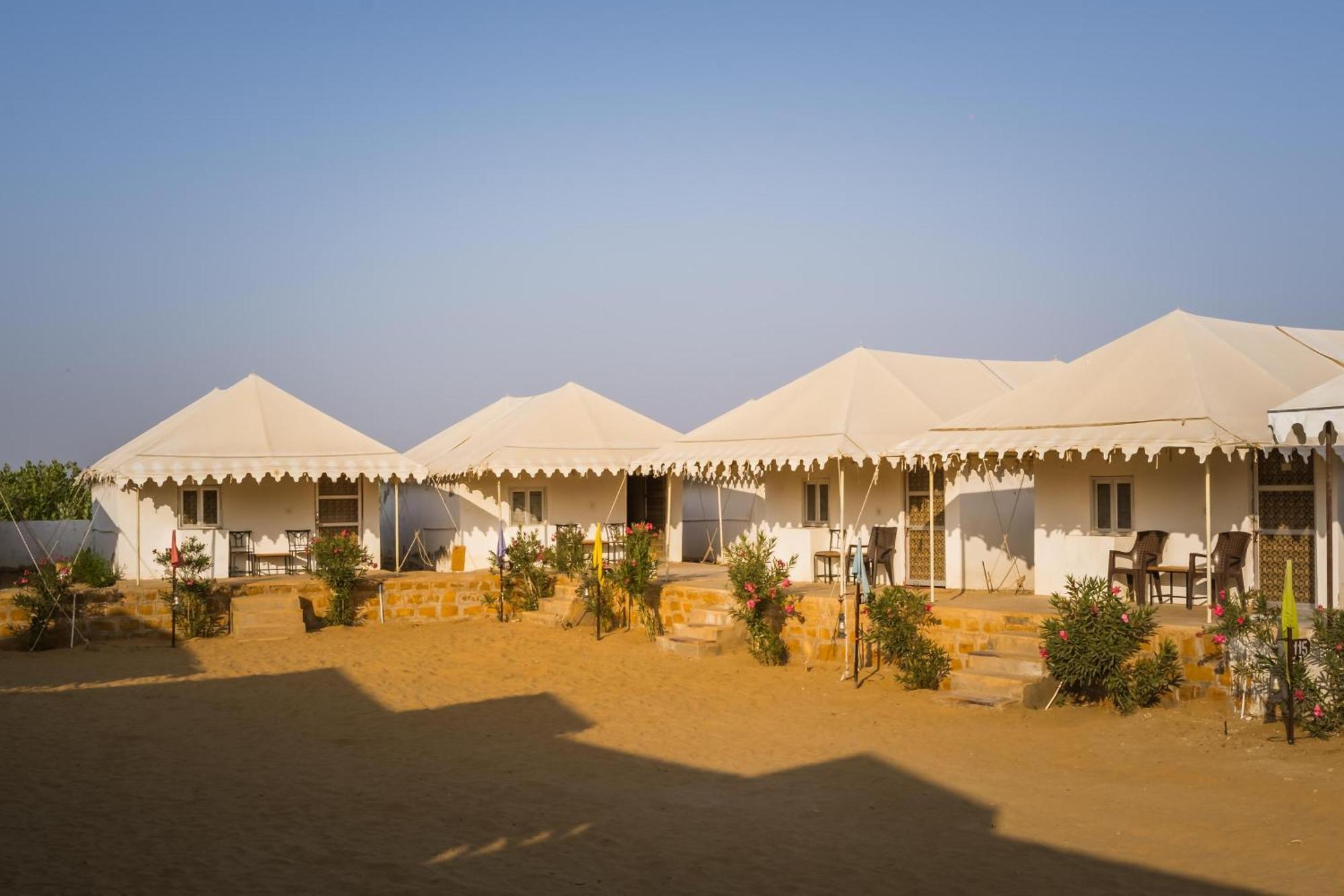 Sky Desert Safari Camp Jaisalmer Exterior foto