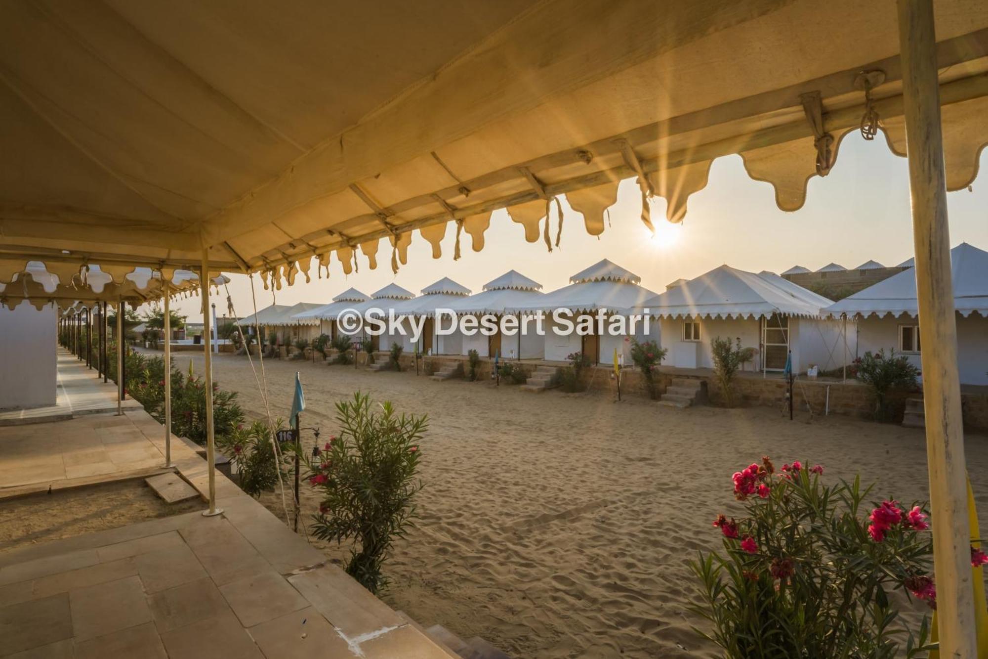 Sky Desert Safari Camp Jaisalmer Exterior foto