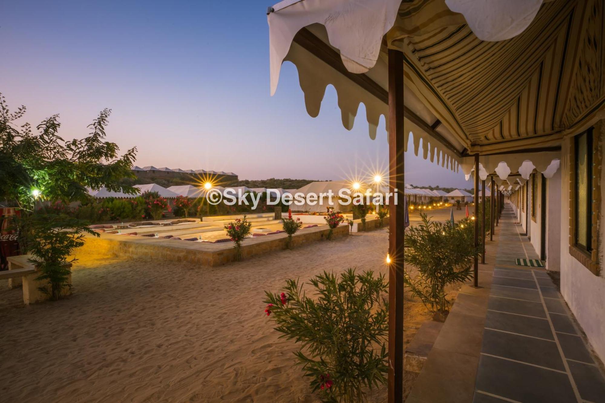 Sky Desert Safari Camp Jaisalmer Exterior foto